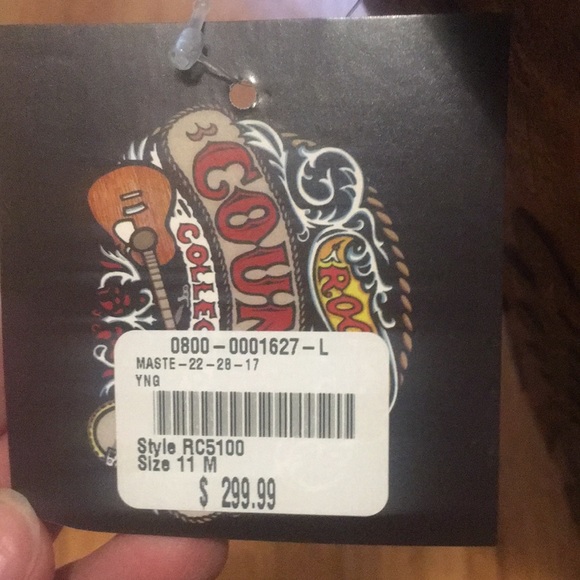 BNWT Brown Rockin Country Boots - Picture 3 of 4